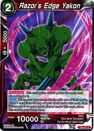 Razor's Edge Yakon (TB2-017) [World Martial Arts Tournament] 