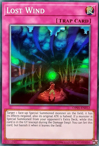 Lost Wind [OP05-EN012] Super Rare 