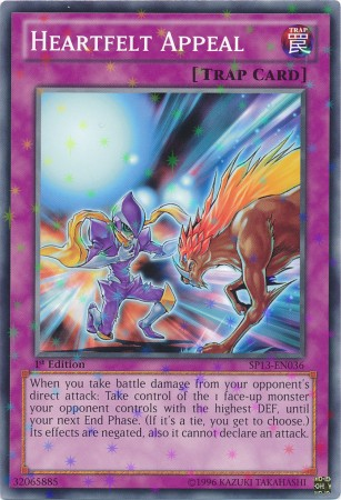 Heartfelt Appeal [SP13-EN036] Starfoil Rare 