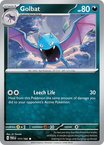 Golbat (111/182) [Scarlet &amp; Violet: Paradox Rift] 