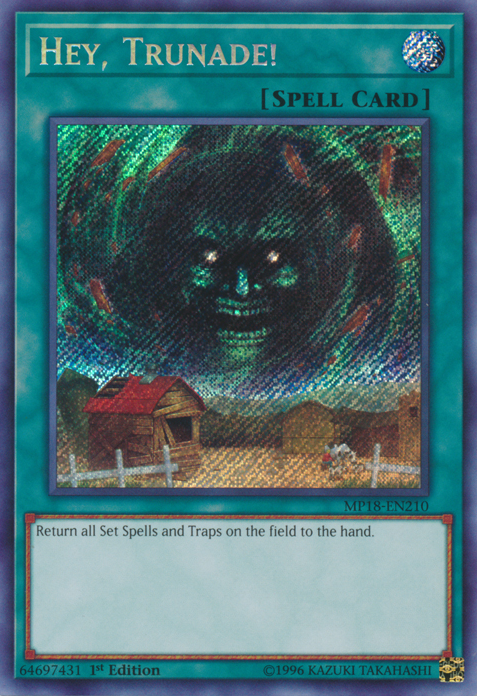 Hey, Trunade! [MP18-EN210] Secret Rare 