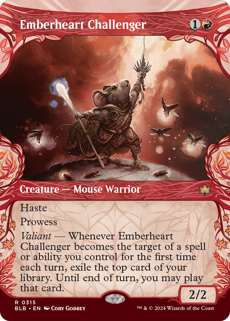 Emberheart Challenger (Showcase) [Bloomburrow] 