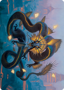 Ao, the Dawn Sky 1 Art Card [Kamigawa: Neon Dynasty Art Series] 