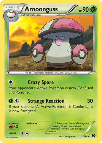 Amoonguss (13/114) [XY: Steam Siege] 