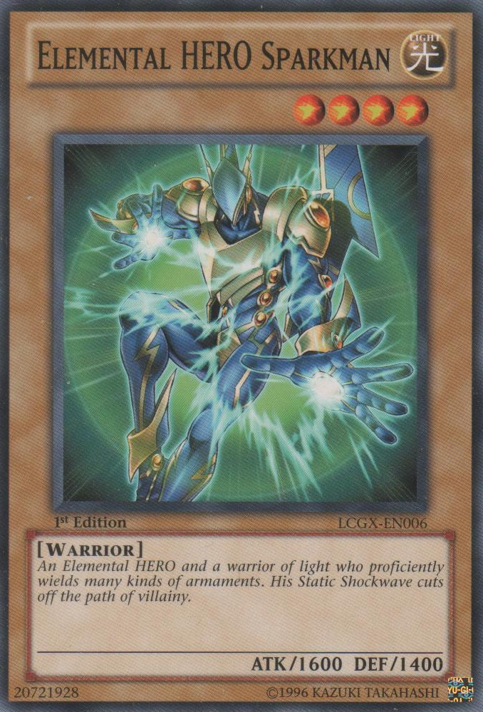 Elemental HERO Sparkman [LCGX-EN006] Common 