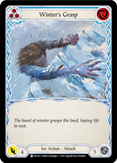 Winter's Grasp (Blue) [ELE162] (Tales of Aria) 1st Edition Rainbow Foil 