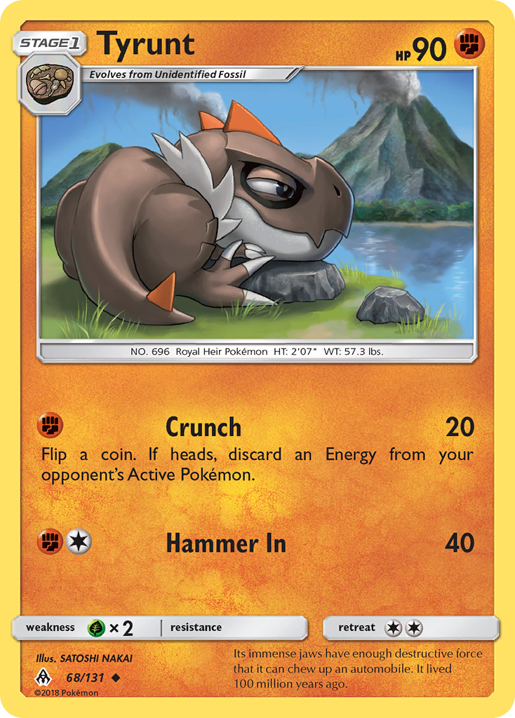 Tyrunt (68/131) [Sun &amp; Moon: Forbidden Light] 