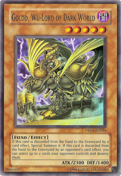 Goldd, Wu-Lord of Dark World [DR04-EN084] Ultra Rare 