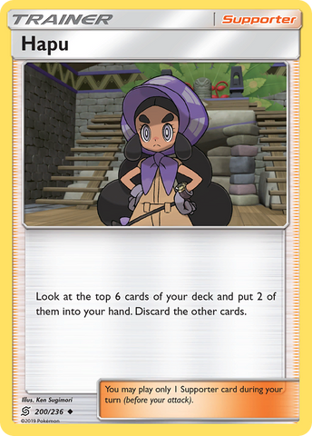 Hapu (200/236) [Sun &amp; Moon: Unified Minds] 