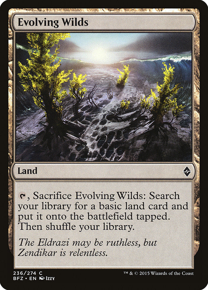 Evolving Wilds [Battle for Zendikar] 
