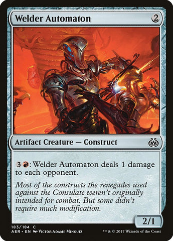 Welder Automaton [Aether Revolt] 