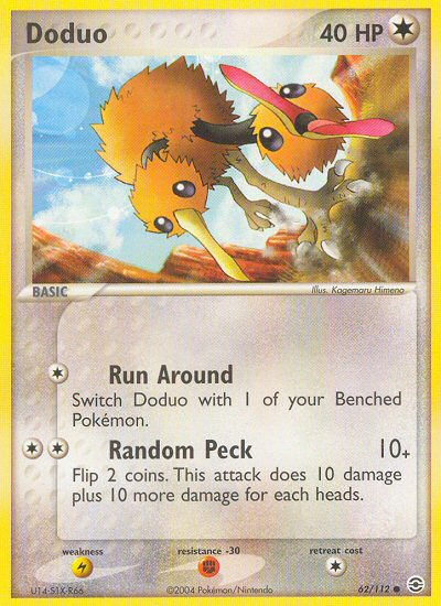 Doduo (62/112) [EX: FireRed &amp; LeafGreen] 
