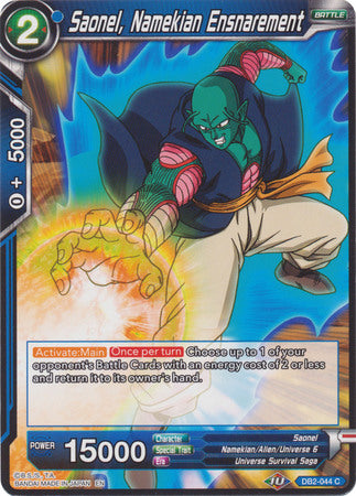 Saonel, Namekian Ensnarement (DB2-044) [Divine Multiverse] 