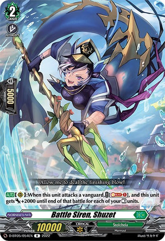 Battle Siren, Shuzet (D-BT05/054EN) [Triumphant Return of the Brave Heroes] 