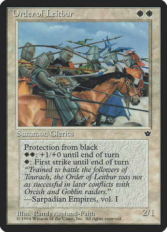 Order of Leitbur [Fallen Empires] 