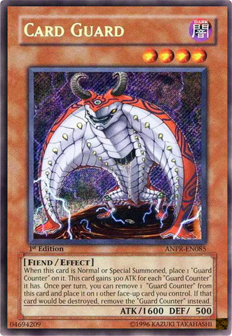 Card Guard [ANPR-EN085] Secret Rare 
