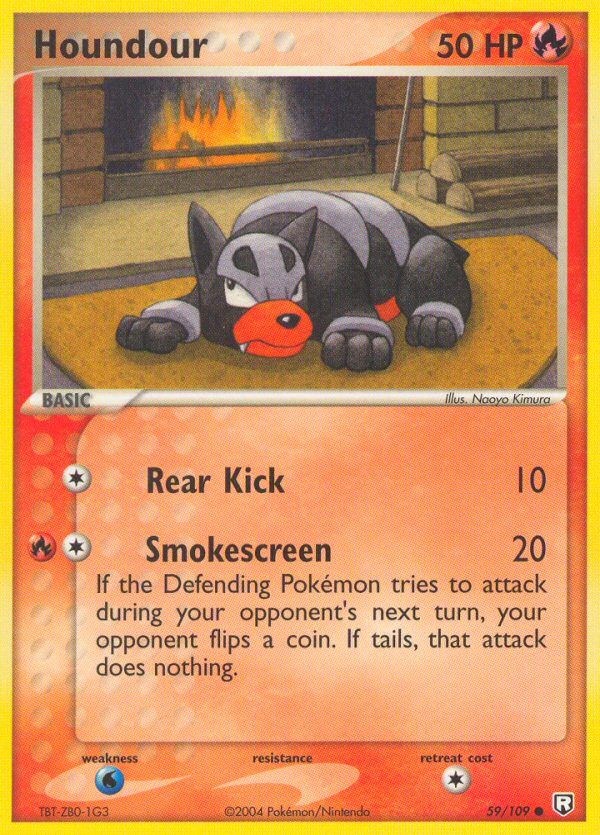 Houndour (59/109) [EX: Team Rocket Returns] 