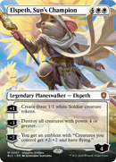 Elspeth, Suns Champion (Borderless) [Bloomburrow Commander] 