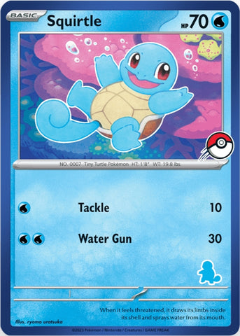 Squirtle (Blue Border) [My First Battle] 