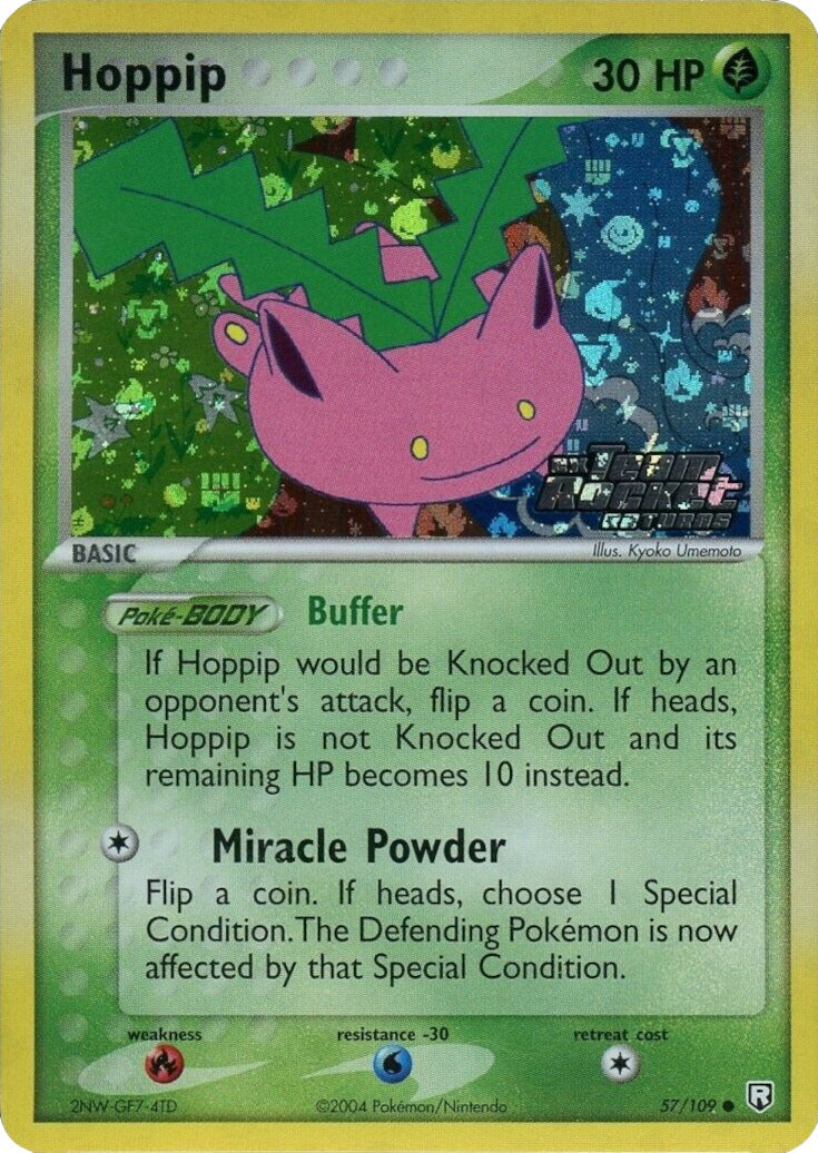 Hoppip (57/109) (Stamped) [EX: Team Rocket Returns] 