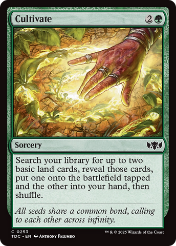 Cultivate [Tarkir: Dragonstorm Commander] 