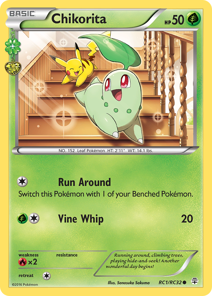 Chikorita (RC1/RC32) [XY: Generations] 