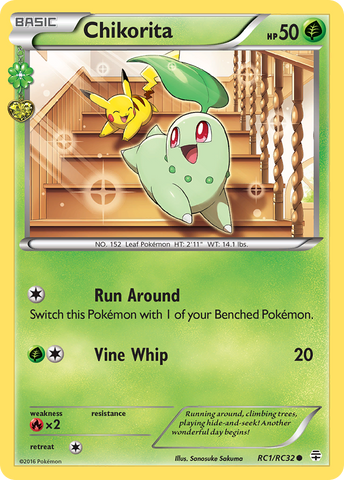 Chikorita (RC1/RC32) [XY: Generations] 
