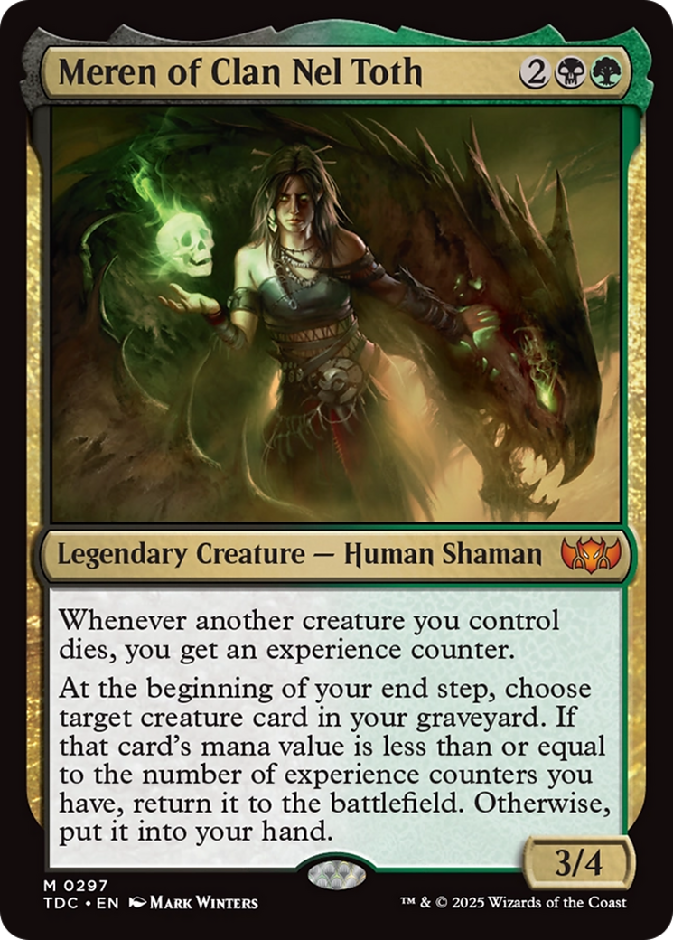 Meren of Clan Nel Toth [Tarkir: Dragonstorm Commander] 