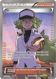 N (105a/124) (Alternate Art Promo) [XY: Fates Collide] 