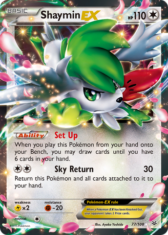 Shaymin EX (77/108) [XY: Roaring Skies] 