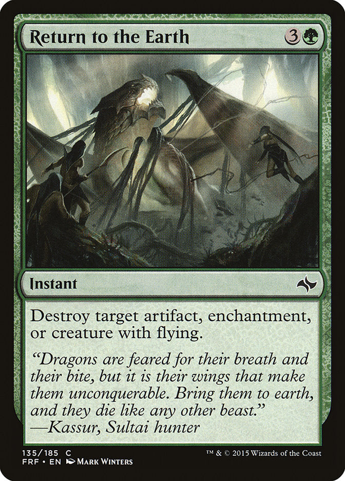 Return to the Earth [Fate Reforged] 