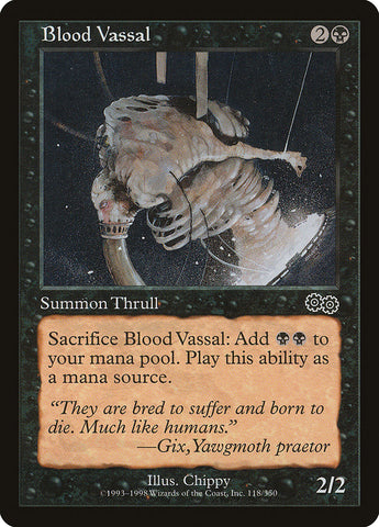 Blood Vassal [Urza's Saga] 