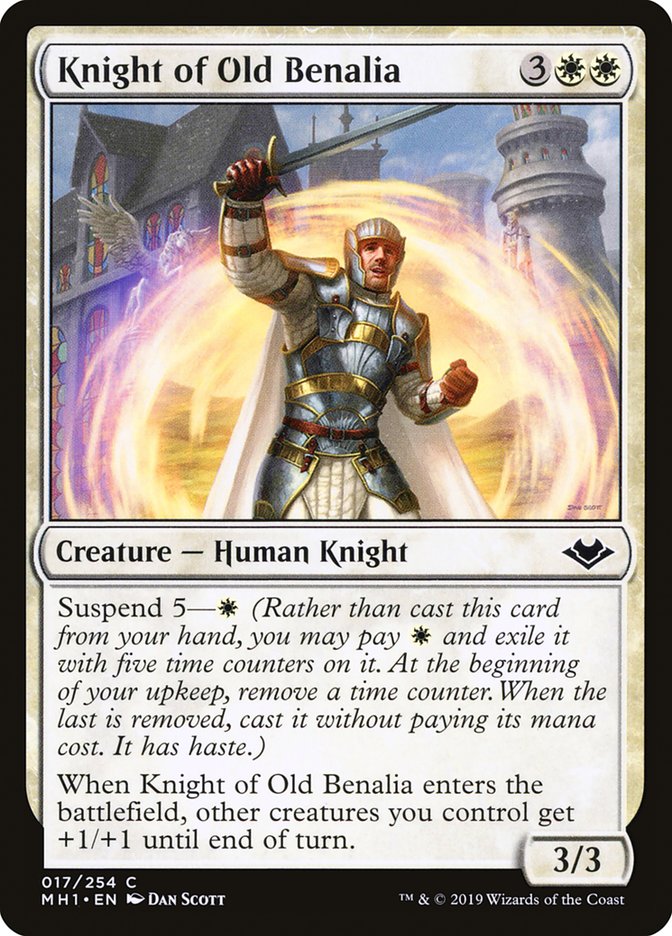 Knight of Old Benalia [Modern Horizons] 