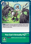 You Can't Actually Fly? [BT5-101] [Battle of Omni] 