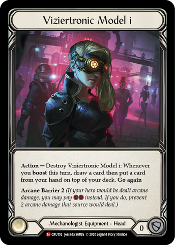 Viziertronic Model i [CRU102] (Crucible of War) 1st Edition Cold Foil 