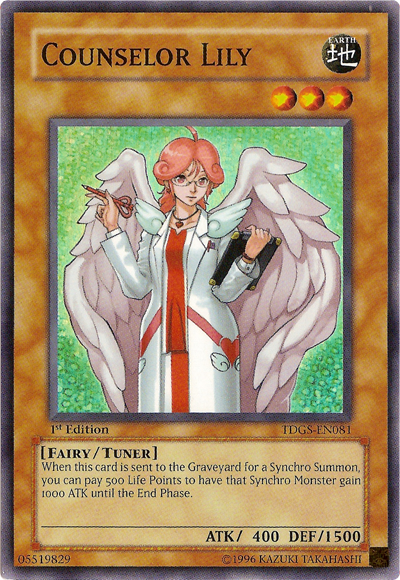 Counselor Lily [TDGS-EN081] Super Rare 