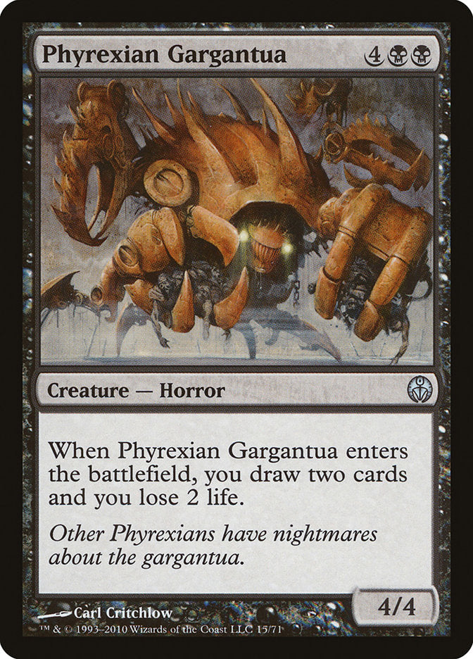 Phyrexian Gargantua [Duel Decks: Phyrexia vs. the Coalition] 