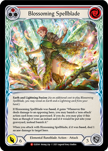 Blossoming Spellblade [ELE064] (Tales of Aria) 1st Edition Normal 