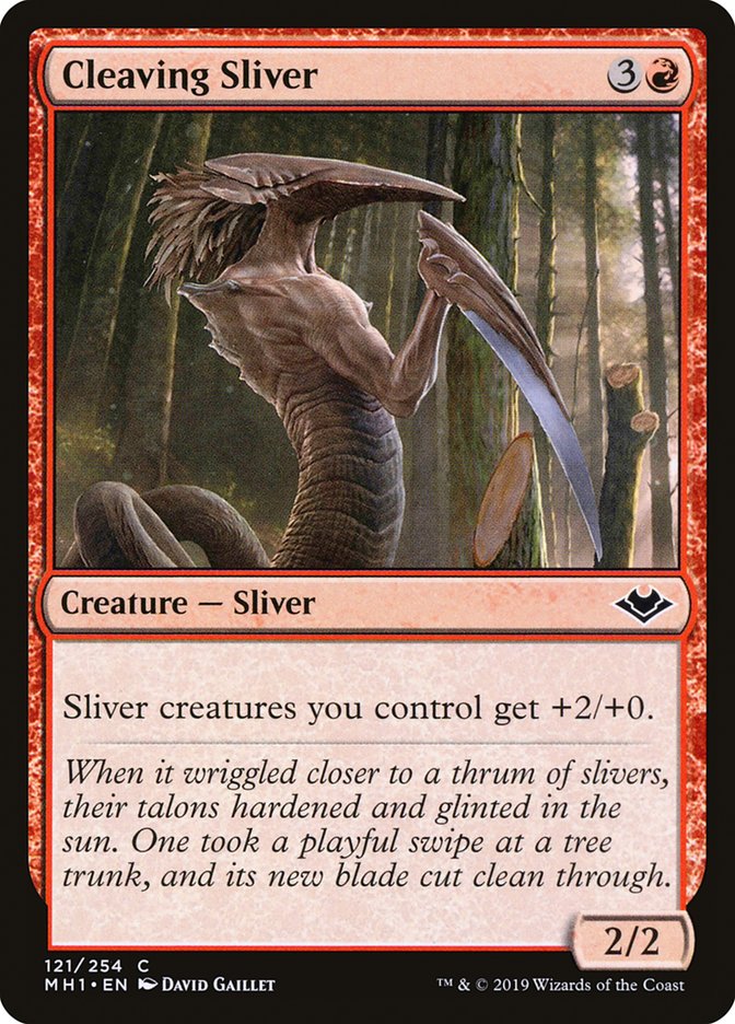 Cleaving Sliver [Modern Horizons] 