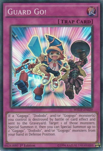 Guard Go! [WSUP-EN029] Super Rare 