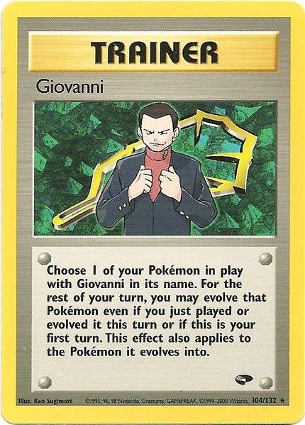 Giovanni (104/132) [Gym Challenge Unlimited] 