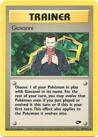 Giovanni (104/132) [Gym Challenge Unlimited] 