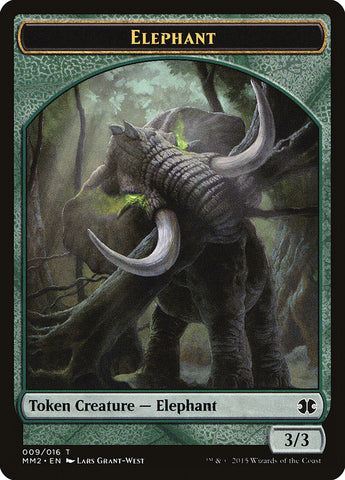Elephant Token [Modern Masters 2015 Tokens] 