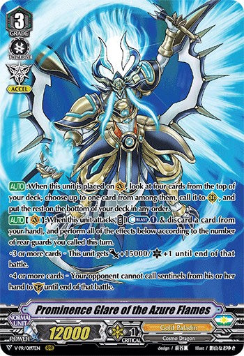 Prominence Glare of the Azure Flames (V-PR/0197EN) [V Promo Cards]