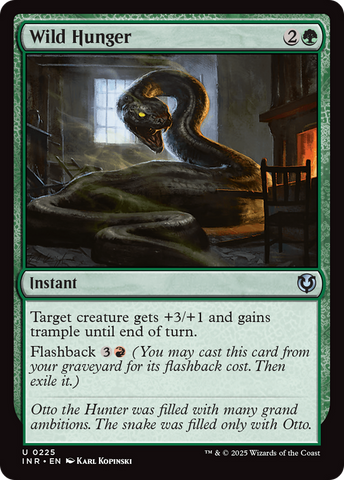 Wild Hunger [Innistrad Remastered] 