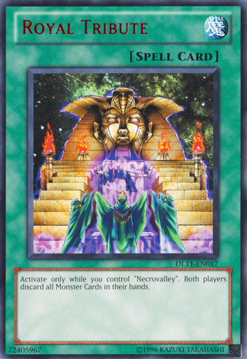 Royal Tribute (Red) [DL11-EN017] Rare 