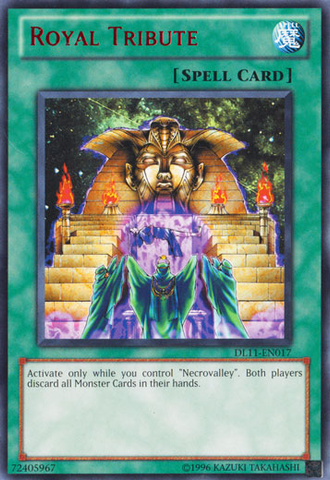 Royal Tribute (Red) [DL11-EN017] Rare 