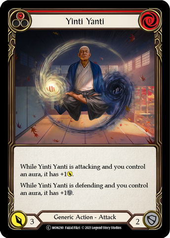 Yinti Yanti (Red) [U-MON290-RF] (Monarch Unlimited) Unlimited Rainbow Foil 