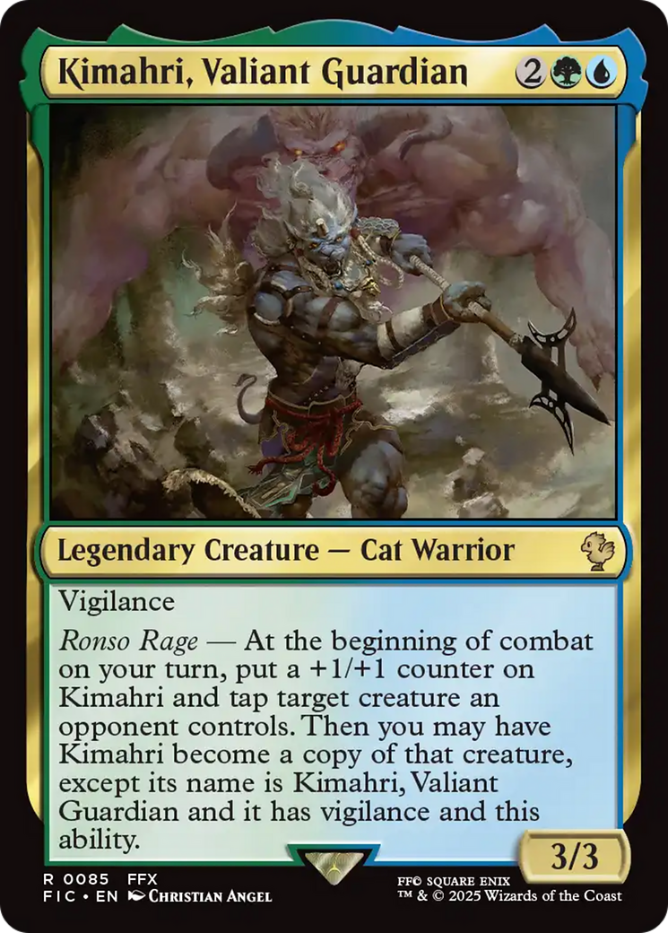 Kimahri, Valiant Guardian [FINAL FANTASY Commander] 