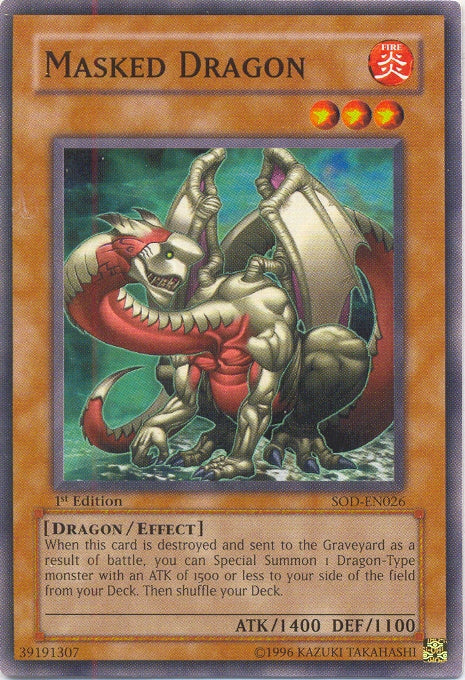 Masked Dragon [SOD-EN026] Common 